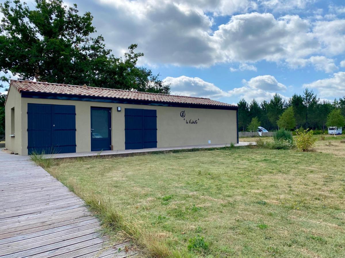 Camping La Kahute - Tente Lodge Au Coeur De La Foret Carcans Exteriér fotografie