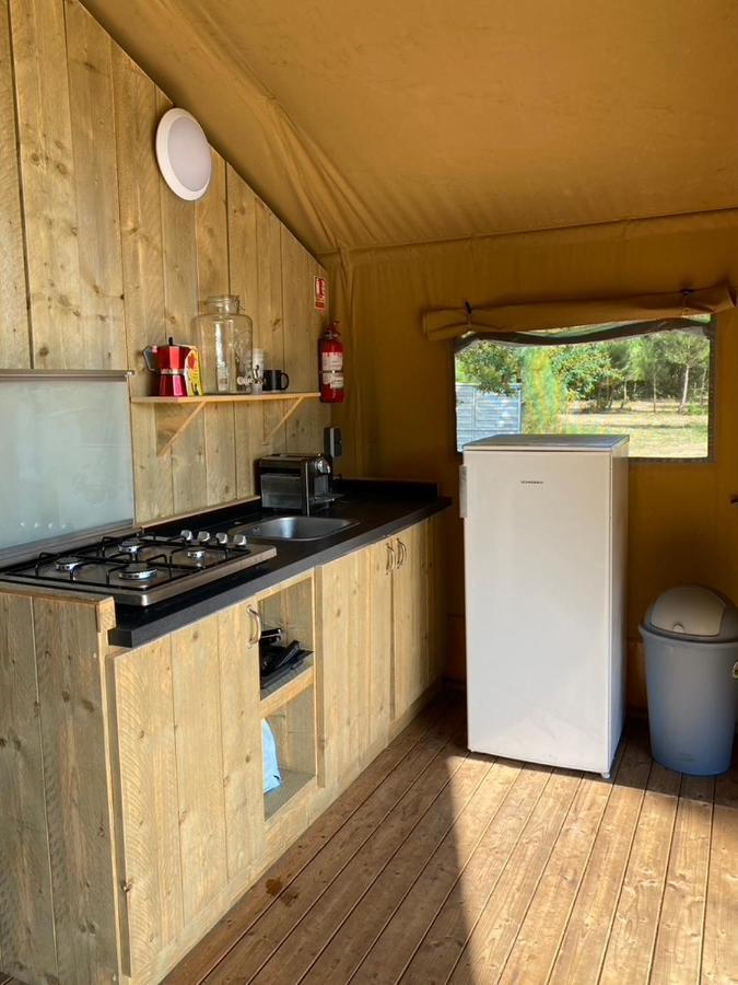 Camping La Kahute - Tente Lodge Au Coeur De La Foret Carcans Exteriér fotografie