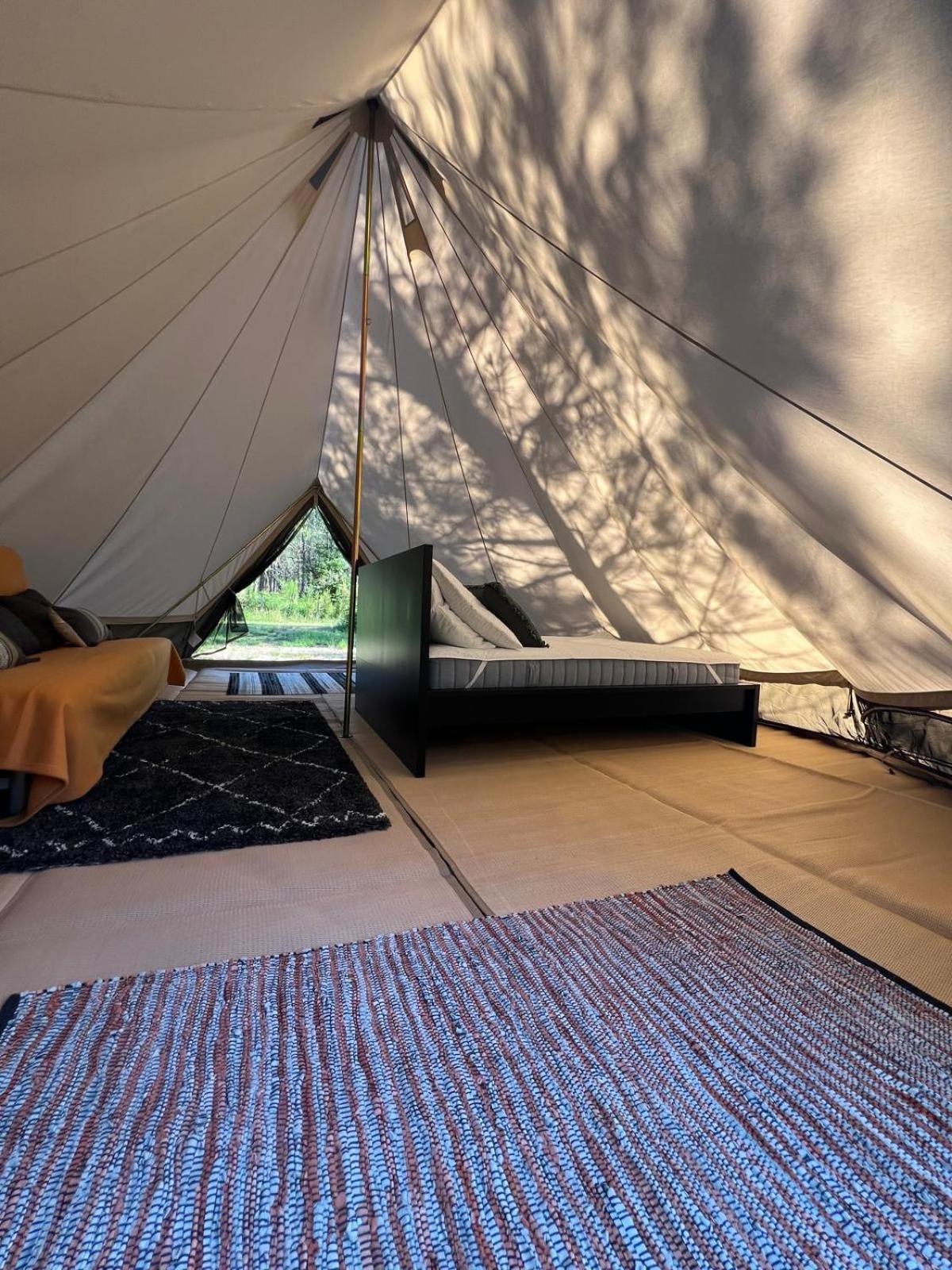 Camping La Kahute - Tente Lodge Au Coeur De La Foret Carcans Exteriér fotografie